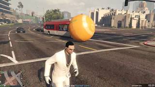 Bombushka can carry Balls GTA Online [upl. by Ilahtan]