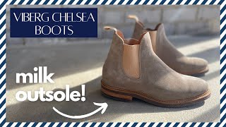 Unboxing Viberg Chelsea Boot Review [upl. by Ecela433]