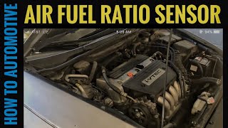 How To Replace The Air Fuel Ratio Sensor On A 20022007 Honda Accord [upl. by Pamela]