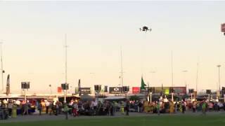 DXC Technology drone delivers green flag for DXC Technology 600 [upl. by Persson]