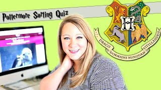 POTTERMORE SORTING HAT QUIZ [upl. by Noiek]