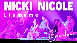 NICKI NICOLE 💕Llámame  Alma Tour [upl. by Jerman998]