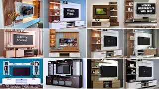 lcd wall design lcd rack ke design tv unit designs Latest tv wall unit designs tv wall decors [upl. by Noseimaj324]