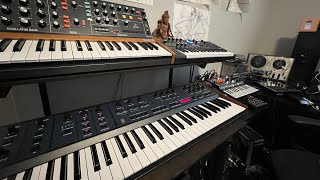 Composing on an analog synth recorded to tape [upl. by Aid]