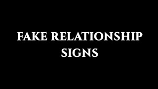 12 Signs Your Relationship is Fake  Better Life  Motivation [upl. by Ramat]