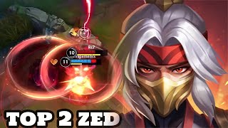 Wild Rift Zed  Top 1 Zed Gameplay Rank sovereign [upl. by Wilow262]