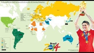 Auslosung zur Fußball WM 2014  Die schwerste Gruppe die den Deutschen je beschert wurde [upl. by Ellehcar]