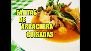 COCINAR GUISADO DE ARRACHERA RICO Y SABROSO [upl. by Afaw]