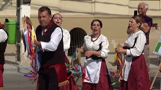 Internationales Folklorefestival lockt in die rumänische Stadt Aiud [upl. by Haberman]