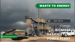 Biomass Gasification Power Plant，Waste To Energy，Biomass To Energy 100KW to 20MW [upl. by Niahs282]