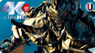 Transformers 2007 Optimus Prime vs Megatron Final Battle Part 3 Movie Clip Blu ray HD [upl. by Aniaj]