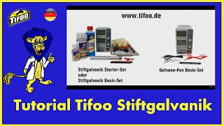 Tifoo Stiftgalvanik  Wie funktioniert die Hand bzw Stiftgalvanik [upl. by Thorbert]