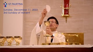 St Faustina Catholic Church  Sunday December 11 2022 [upl. by Farl350]