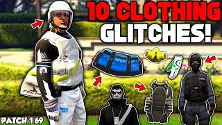 10 Clothing Glitches In GTA 5 Online [upl. by Gildea]