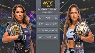 UFC 277 Julianna Peña vs Amanda Nunes 2 Full Fight [upl. by Rodmann91]