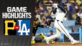 Pirates vs Dodgers Game Highlights 81024  MLB Highlights [upl. by Forest256]