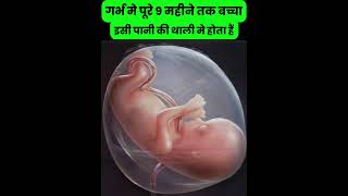 गर्भ मे पूरे 1 महीने तक बच्चा इसी पानी की थाली मे होता हैं pregnancytips pregnancytipsinhindi [upl. by Aurelio825]