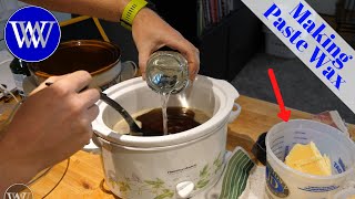 How to Make Paste Wax From Scratch [upl. by Screens89]