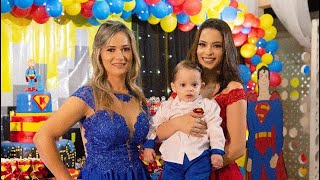 VLOG SUPER FESTA DE 1 ANO DO KAUÃ  canal grávida aos 15 🎉❤️ [upl. by Sundberg]