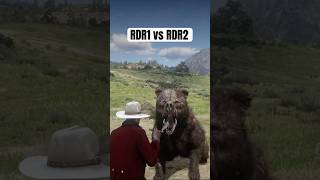 Standing in front of a Bear RDR1 vs RDR2 [upl. by Raycher125]