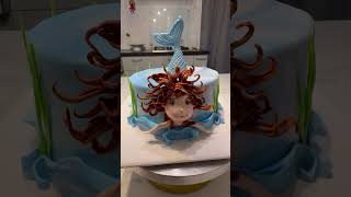 Gâteau sirène 🧜‍♀️ mermaid cake [upl. by Atteuqehs]