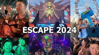 I Went to ESCAPE Halloween 2024 Vlog [upl. by Anahgem813]