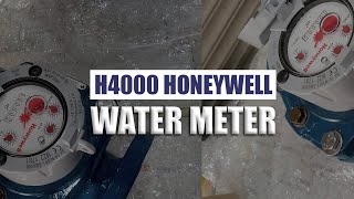 H4000 Elster Honeywell Water Meter  DN 50mm Woltmann Cold Water Meters [upl. by Willi]