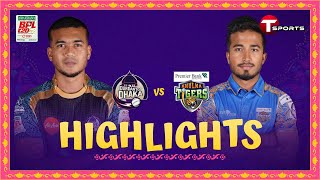 Highlights  Durdanto Dhaka vs Khulna Tigers  33rd Match  BPL 2024  T Sports [upl. by Doscher]