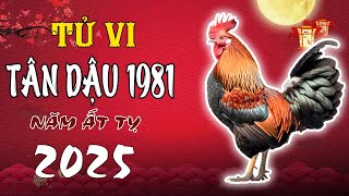 Xem Tử Vi Và Sao Hạn Tuổi Tân Dậu 1981 Năm 2025 Ất Tỵ [upl. by Lirbij]