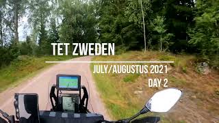 Solo motorcycling the TET Sweden section 1 [upl. by Guendolen438]