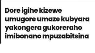 Utazakora ikosa ryo gutera akabariro umugore wawe akimara kubyara😂😂 [upl. by Afrika]