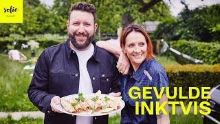 De lekkerste gevulde inktvis met rijst en chorizo  Gilles Draps  Sofie Dumont [upl. by Ferdie]