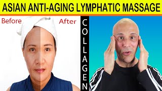 Asian AntiAging Facial Lymphatic Drainage Massage  Dr Mandell [upl. by Valente]