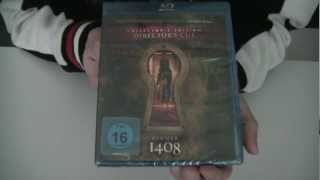 Zimmer 1408  Collectors Edition Blu ray unboxing Stephen King Horror [upl. by Joshuah706]