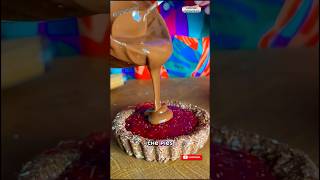 No sugar no bake raspberry pie recipe 😋 jorgesaludable [upl. by Ahsini]