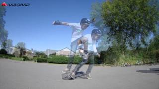 maxboard waveboard tricks in 170 pictures stop motion [upl. by Schmitz743]