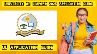 HOW TO APPLY ONLINE AT UL FOR 2025UNIVERSITY OF LIMPOPO [upl. by Melena573]