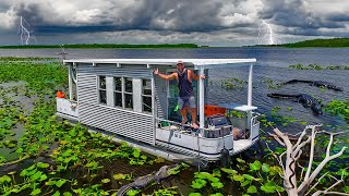 72hrs STRANDED IN SWAMP House Boat FINAL DAY Catfish Curse [upl. by Malan]