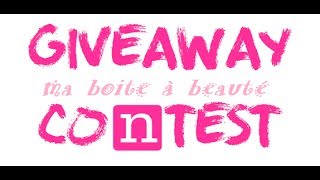 Concours n°1 pour mes jolies abonnées [upl. by Christine]