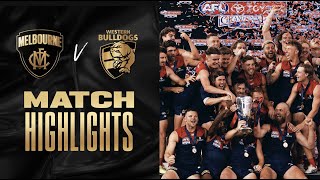 Melbourne v Western Bulldogs Highlights  2021 Toyota AFL Grand Final  AFL [upl. by Norah680]