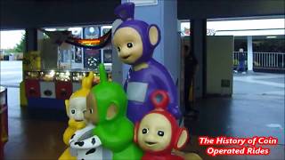 1990s Coin Operated Roundabout Kiddie Ride  Teletubbies Tubbytronic Super Dome [upl. by Leiuqeze]