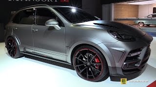 2015 Porsche Cayenne Turbo Mansory  Exterior Interior Walkaround  2015 Frankfurt Motro Show [upl. by Ailil]