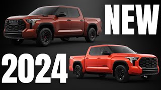 NEW CHANGES For 2024 Toyota Tundra Models [upl. by Hpeseoj]