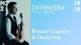 INTERVIEW Renaud Capucon et David Fray [upl. by Eimmaj]