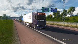 Epic 4K Euro Truck Simulator 2 Scania S500 Delivers 15t Lettuces Adventure [upl. by Eirolam431]