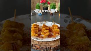 Trending recipe of crispy potato twister shorts potato recipe crispy snacks [upl. by Salta]