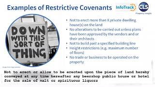 Webinar Understanding restrictive covenants with CLS Property Insight [upl. by Leirol791]