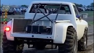 632 ci Big Block Chevy Squarebody [upl. by Atihana]