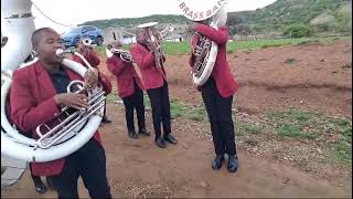 Wedding from KwaQoloqolo to Ulundi Part 3brassband concertband marchingband brassplayer [upl. by Prisca]