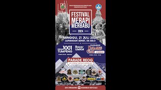 LIVE FESTIVAL MERAPI MERBABU 21 JULI 2024  SENET SELO BOYOLAL [upl. by Gaul]